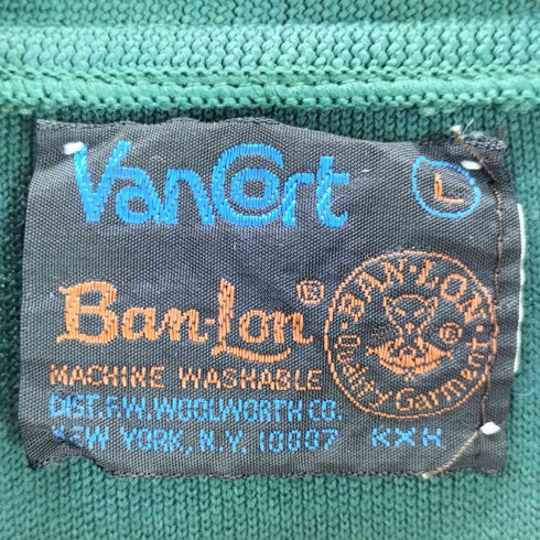 van cort ニットシャツ ロケットtalon メンズ JPN:L