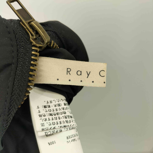 レイカズン Ray Cassin リバーシブル ボア キルティングジャケット レディース