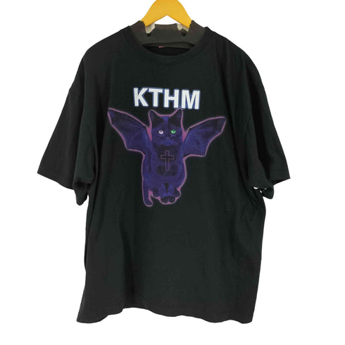 AMILIGE Devil CATプリント Tシャツ メンズ