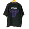 AMILIGE Devil CATプリント Tシャツ メンズ