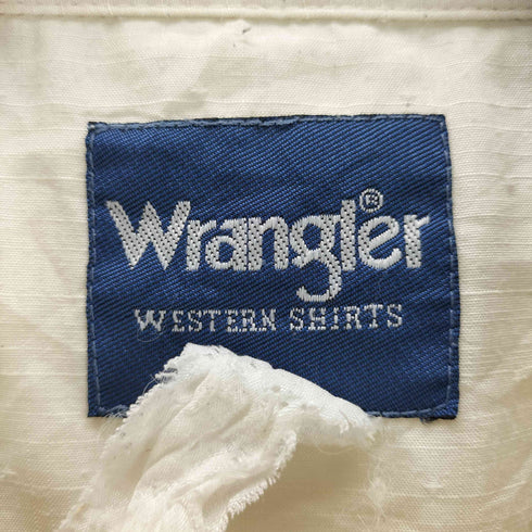 ラングラー Wrangler スナップボタン ウエスタンシャツ メンズ