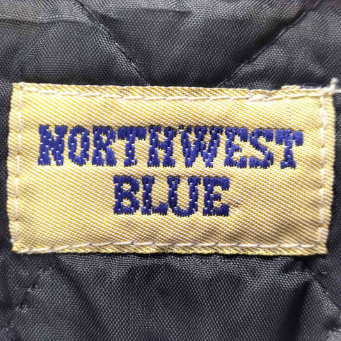 northwest blue 80s 裏地キルティング オーバーサイズ チェック柄シャツジャケット メンズ JPN:M