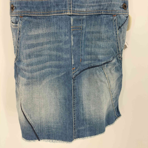 ラルフローレン RALPH LAUREN デニムサロペットスカート レディース