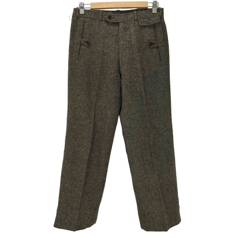 イヴサンローラン Yves Saint Laurent ウールストレートスラックス メンズ 76