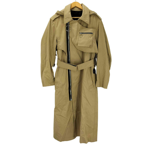 ユウキハシモト YUKI HASHIMOTO 21SS DETACHABLE HOODED TRENCH COAT メンズ JPN:46
