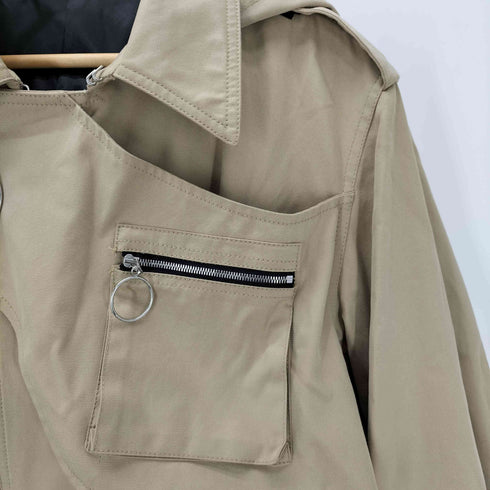 ユウキハシモト YUKI HASHIMOTO 21SS DETACHABLE HOODED TRENCH COAT メンズ JPN:46