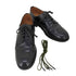 サンダース Sanders 2246B MILITARY OF FICER SHOE ミリタリーオフィサーシューズ ポリッシュドレザー プレーントゥシューズ UK5.5 メンズ JPN:24.5