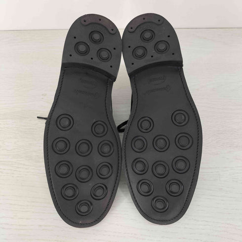サンダース Sanders 2246B MILITARY OF FICER SHOE ミリタリーオフィサーシューズ ポリッシュドレザー プレーントゥシューズ UK5.5 メンズ JPN:24.5