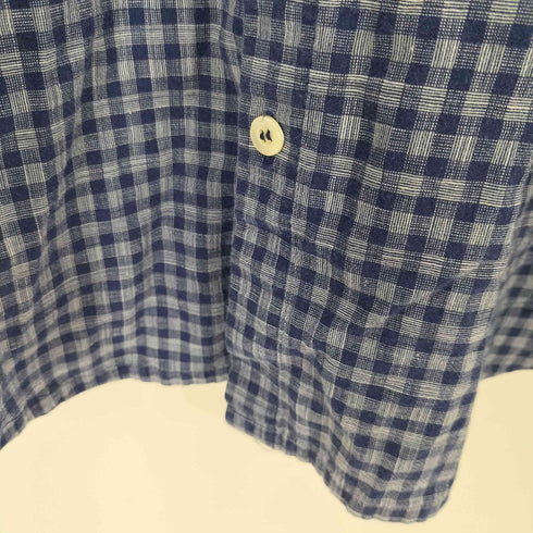 アーペーセー A.P.C. S/S ワンポケットチェック柄シャツ メンズ US:36
