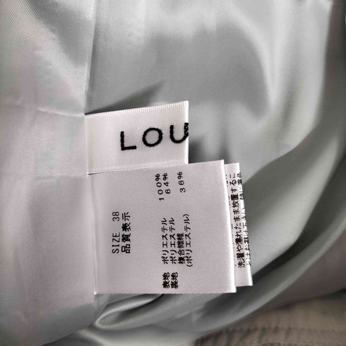 ルーニィ LOUNIE ハイウエストワイドパンツ レディース 38