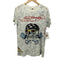 ED HARDY BY CHRISTIAN AUDIGIER 両面プリント スカル ラインストーン クルーネックTシャツ レディース import:S