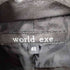 WORLD EXE フェイクレザーライダースジャケット メンズ JPN:48