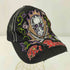 ED HARDY スカル ラインストーン メッシュキャップ レディース