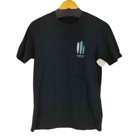 バーバリーブラックレーベル BURBERRY BLACK LABEL サーフボードプリント クルーネックTシャツ メンズ 2