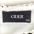 サイダー CIDER ツイード Uネックソリッドミニドレス レディース XXS