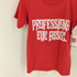 オニータ ONEITA USA製 フロントプリント シングルステッチTEE PROFESSIONAL EYE ASSOC メンズ import:L