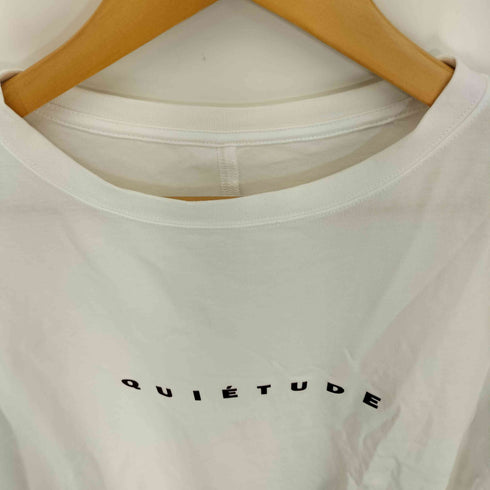 ハンチ Hunch ロゴプリントワイドショートTシャツ レディース FREE