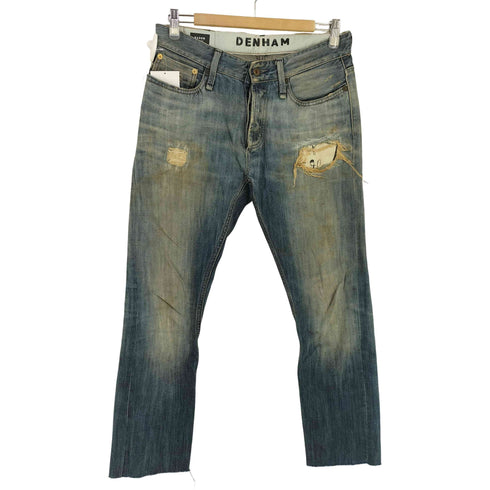 デンハム DENHAM RAZOR SLIM FIT クラッシュデニムパンツ メンズ 29