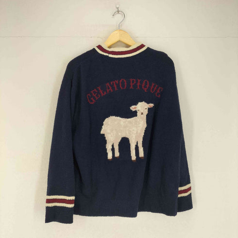 ジェラートピケオム Gelato Pique Homme エアモコSHEEPチルデンカーディガン メンズ import:M