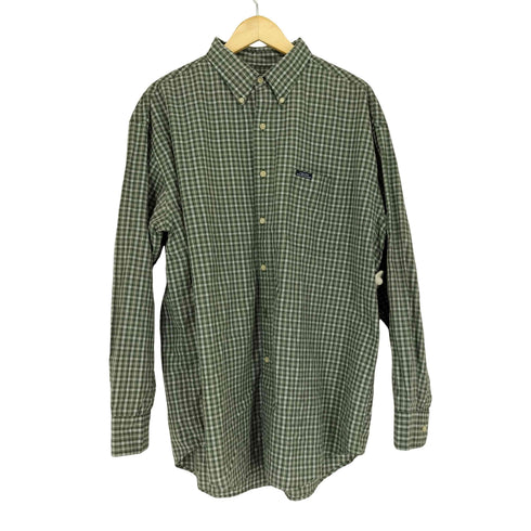 チャップスラルフローレン CHAPS RALPH LAUREN チェックボタンダウンシャツ メンズ XL