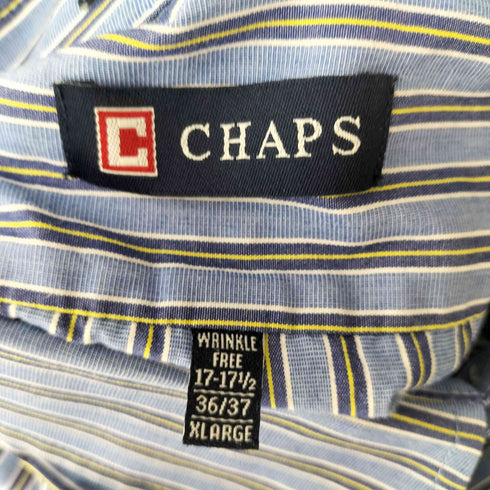 チャップスラルフローレン CHAPS RALPH LAUREN ストライプボタンダウンシャツ メンズ XL