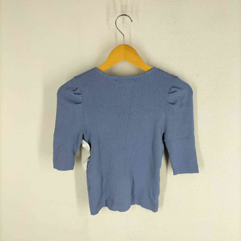 ミッシュマッシュ MISCH MASCH 24SS ベーシック5分袖タックリブニット レディース JPN:M