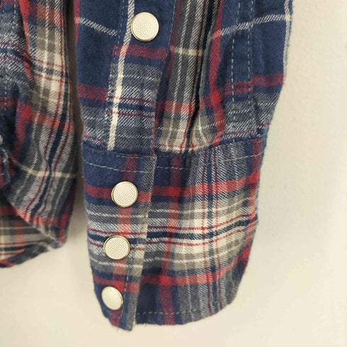 ビームスプラス BEAMS+ L/S チェック ウエスタンシャツ メンズ
