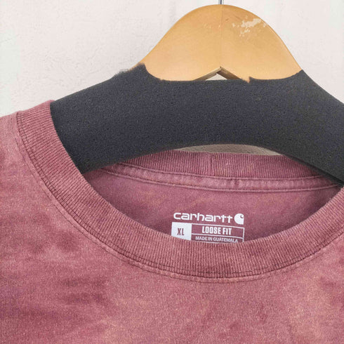 カーハート Carhartt LOOSE FIT 袖ロゴ タイダイ染めL/Sカットソー メンズ import:XL