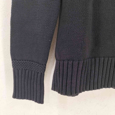 ラルフローレン RALPH LAUREN ショールカラー コットンニット ポニー刺繍 レディース import:L