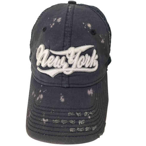 ニューエラ NEW ERA メッシュキャップ 6パネルキャップ 6PANEL CAP ブリーチ加工 ダメージ加工 メンズ ONE SIZE