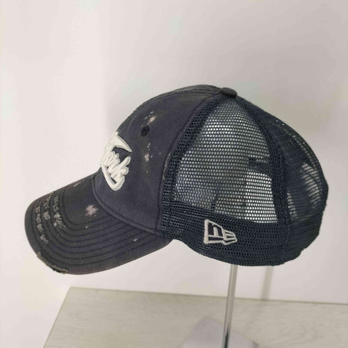 ニューエラ NEW ERA メッシュキャップ 6パネルキャップ 6PANEL CAP ブリーチ加工 ダメージ加工 メンズ ONE SIZE