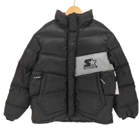 スターター STARTER REFLECTIVE PUFFA フルジップ リバーシブル ダウン ジャケット メンズ import:L