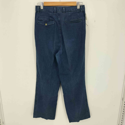 WILLIAM BURNS USA製 2タック デニムスラックス メンズ