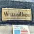 WILLIAM BURNS USA製 2タック デニムスラックス メンズ