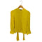 ザラ ZARA ボウタイ シャツブラウス レディース import:L