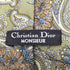 クリスチャンディオール Christian Dior フランス製 フラワー ペイズリー シルク ネクタイ メンズ