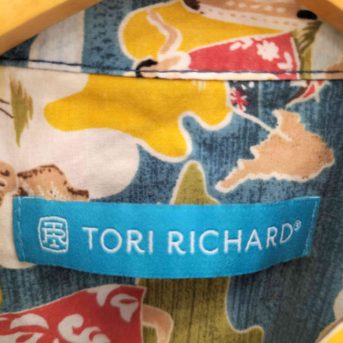 トリリチャード TORI RICHARD 総柄 アロハシャツ メンズ import:XS