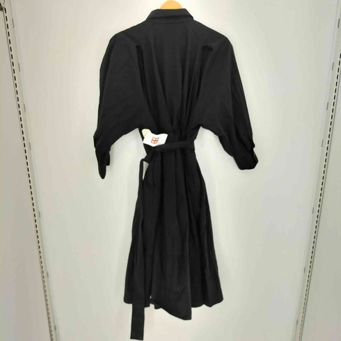 ルイルエブティック RUIRUE BOUTIQUE コットン混 ナイロン シャツワンピース レディース import:XL