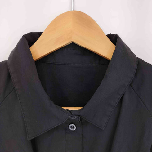 ルイルエブティック RUIRUE BOUTIQUE コットン混 ナイロン シャツワンピース レディース import:XL