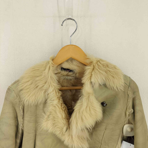 .IT 100%SHEARLING ムートンファージャケット レディース EUR:42