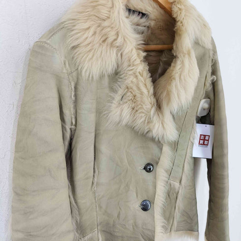 .IT 100%SHEARLING ムートンファージャケット レディース EUR:42
