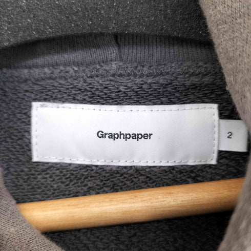 グラフペーパー Graphpaper Sweat Parka プルオーバースウェットパーカー メンズ 2