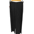 ザラ ZARA Black Plisse Wide Leg Trousers レディース import:M