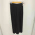 ザラ ZARA Black Plisse Wide Leg Trousers レディース import:M