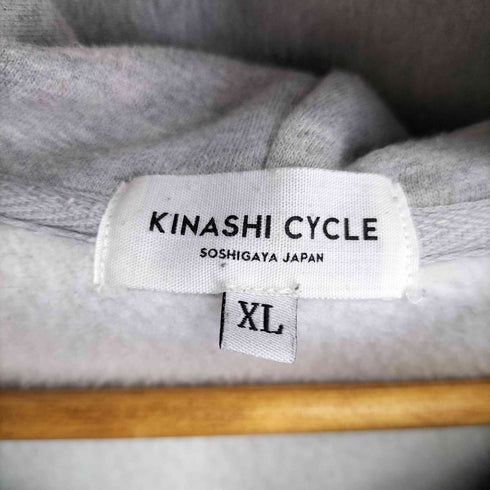 キナシサイクル 木梨サイクル KINASHI CYCLE ビッグジップパーカー メンズ JPN:XL
