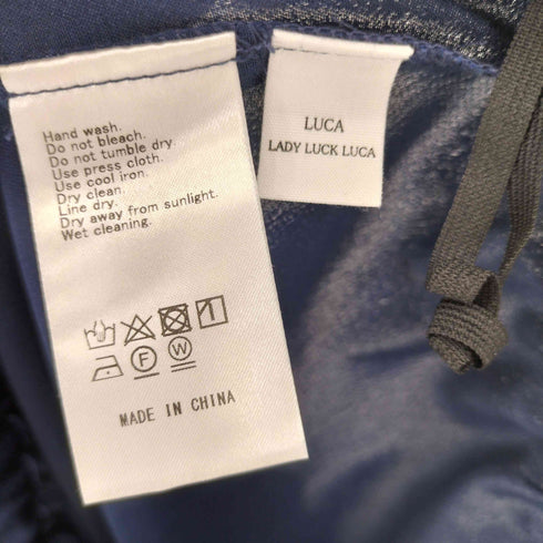 レディラックルカ LADY LUCK LUCA サテン ラウンド ティアードスカート レディース FREE