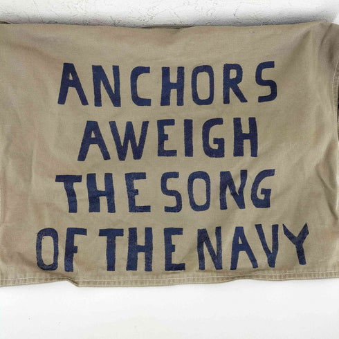 キャピタル KAPITAL フロントペイント メッセンジャーバッグ ANCHORS AWEIGH THE SONG OF THE NAVY レディース