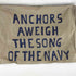 キャピタル KAPITAL フロントペイント メッセンジャーバッグ ANCHORS AWEIGH THE SONG OF THE NAVY レディース