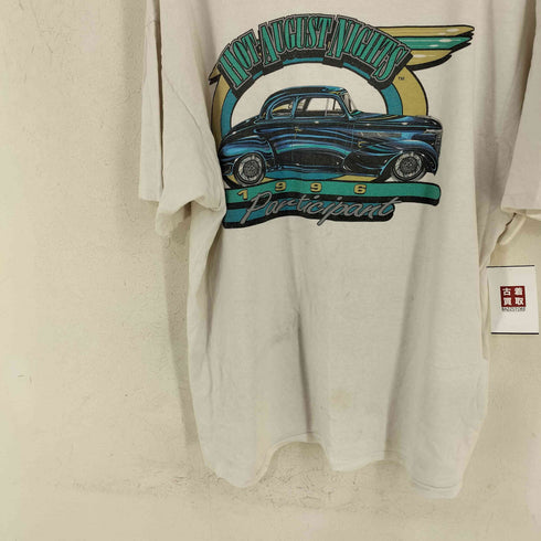 ヘインズ Hanes 90s MADE IN USA フロントグラフィックプリントTシャツ HOT AUGUST NIGHTS メンズ import:XXL