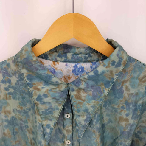 パターントルソー PATTERNTORSO シアー×花柄ドッキングシャツ レディース FREE
